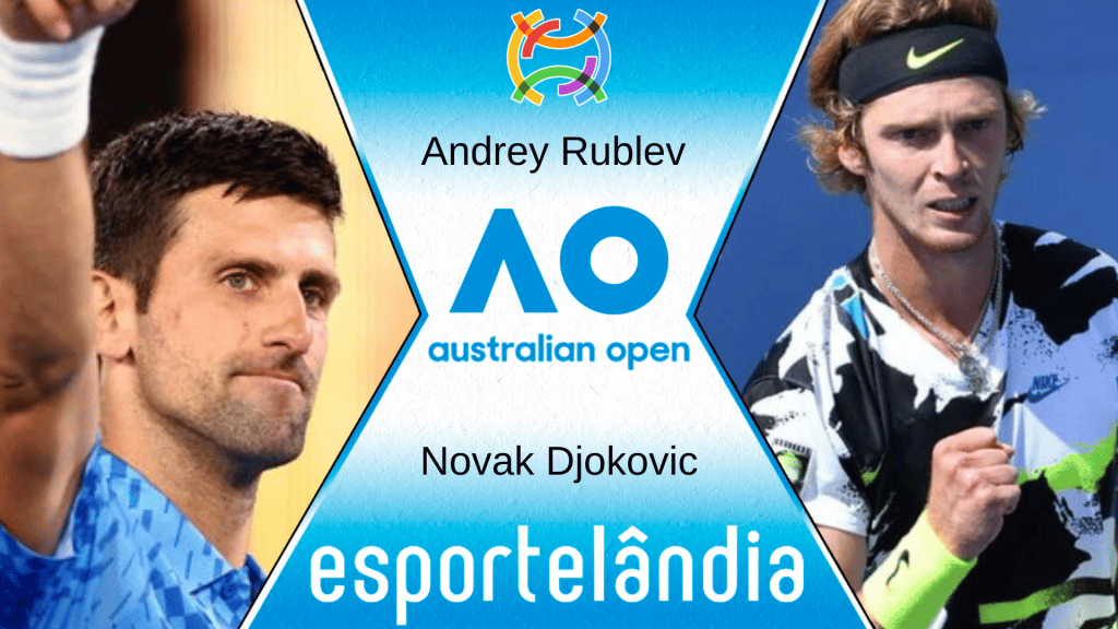 Andrey Rublev x Novak Djokovic – Palpite e prognóstico – 25/01