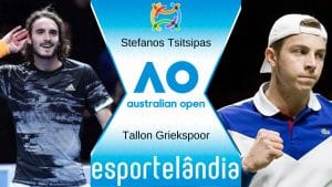 Stefanos Tsitsipas x Tallon Griekspoor – Palpite e prognóstico – 19/01/23