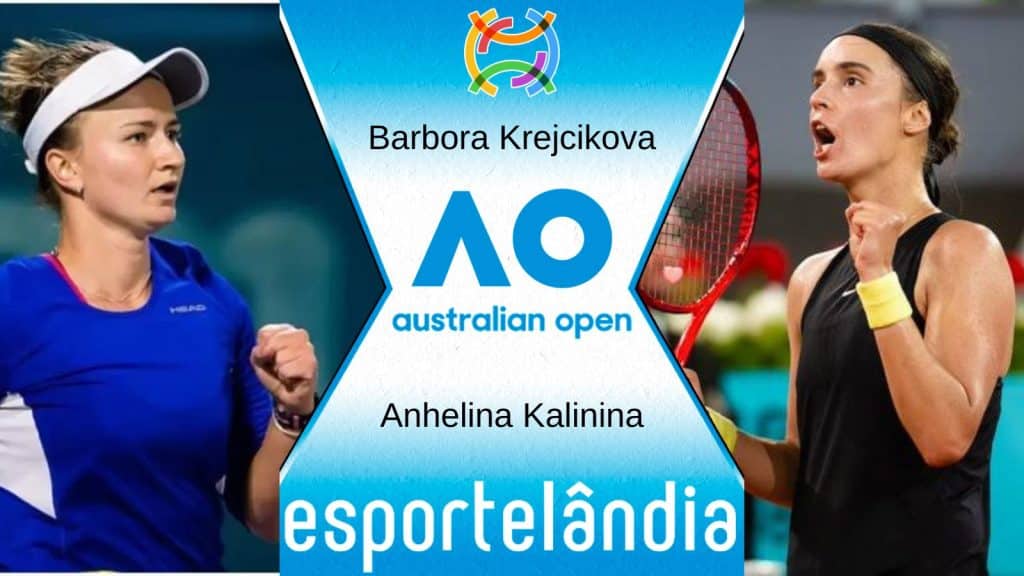 Barbora Krejcikova x Anhelina Kalinina – Palpite e prognóstico – 19/01/23