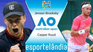 Jenson Brooksby x Casper Ruud – Palpite e prognóstico – 18/01/23