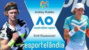 Andrey Rublev x Emil Ruusuvuori – Palpite e prognóstico – 18/01/23