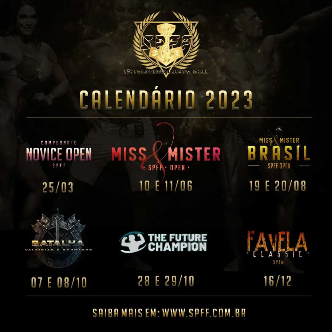 Calendário SPFF 2023 – Confira a data dos eventos deste ano