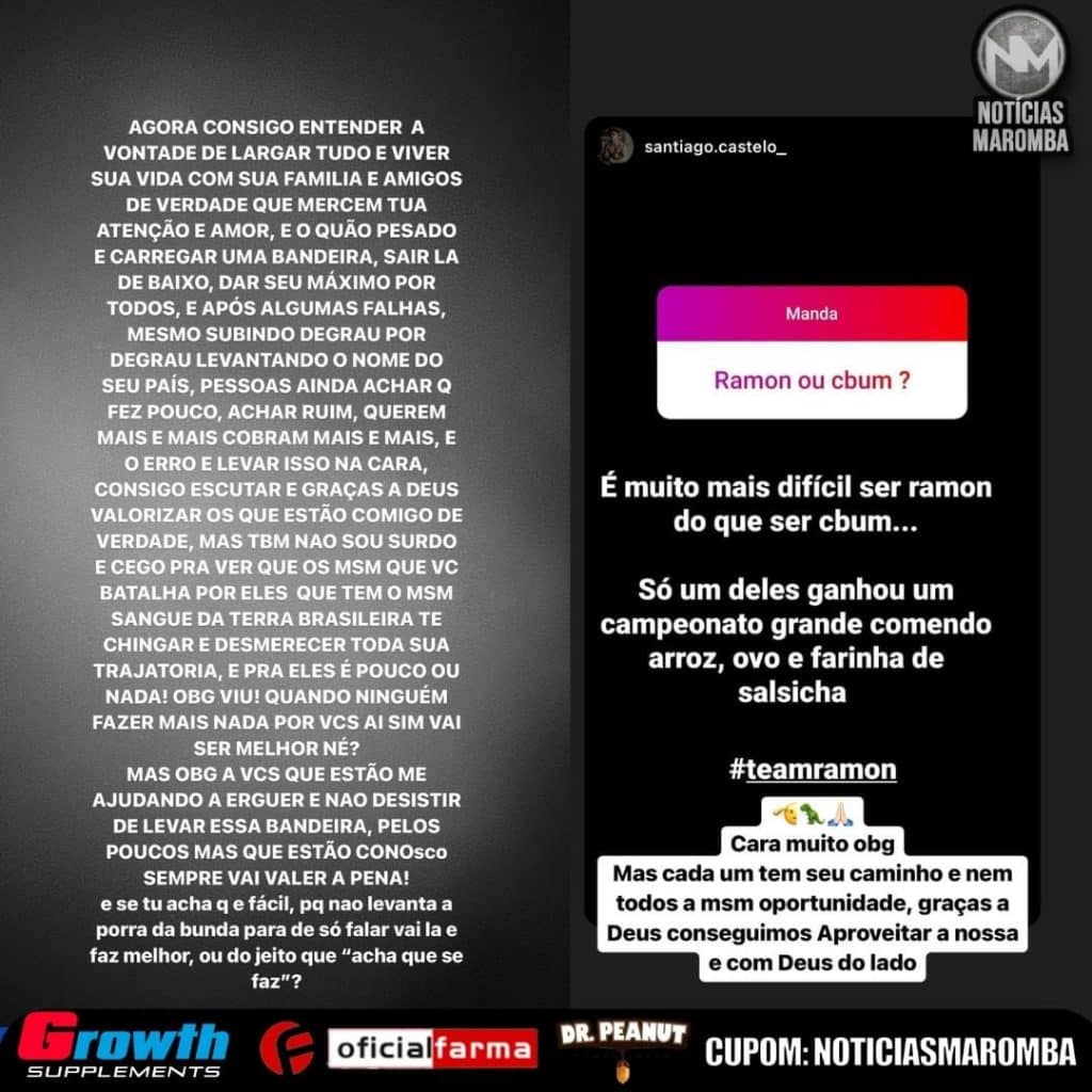 Ramon Queiroz crítica haters em publicação oficial