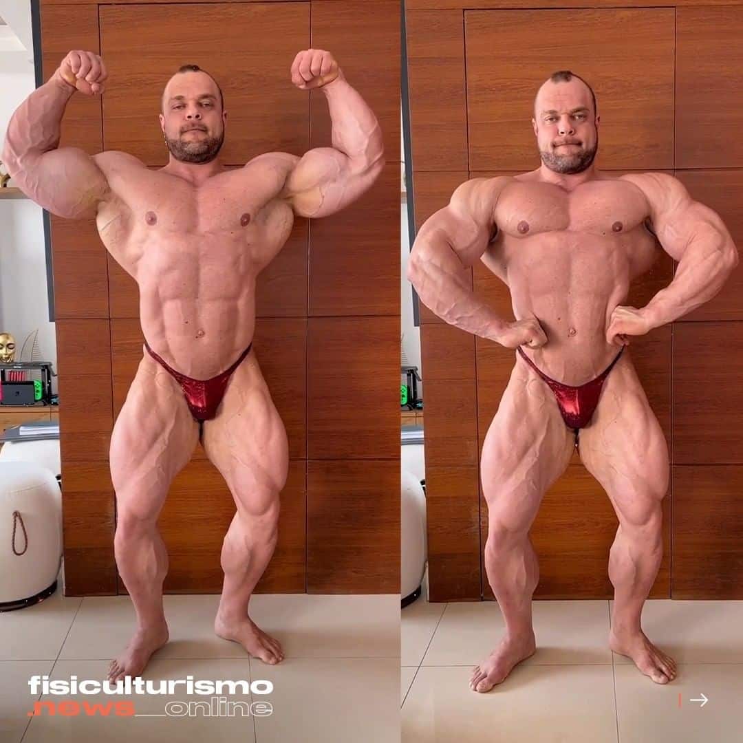 Vitor Boff mostra físico antes de começar o off-season