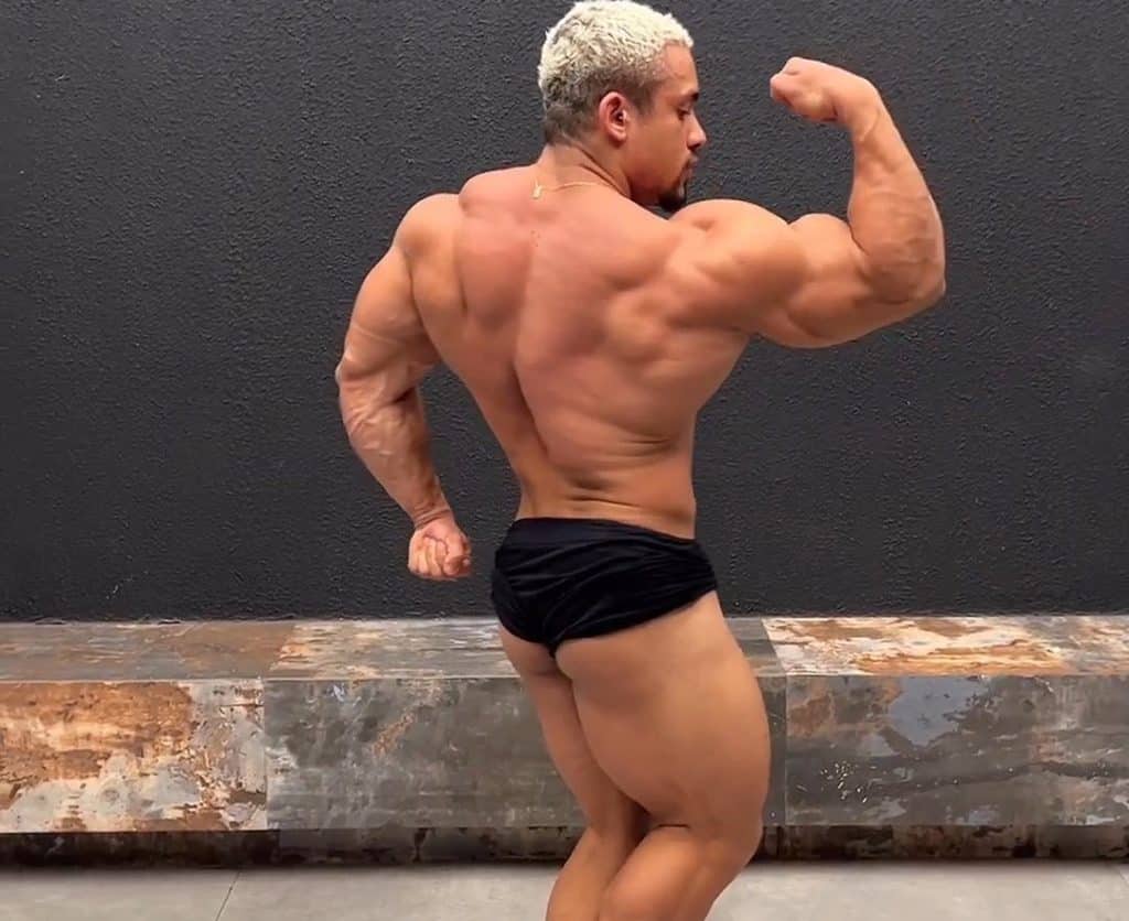 Guilherme Gnomo mostra físico rumo ao Arnold South America