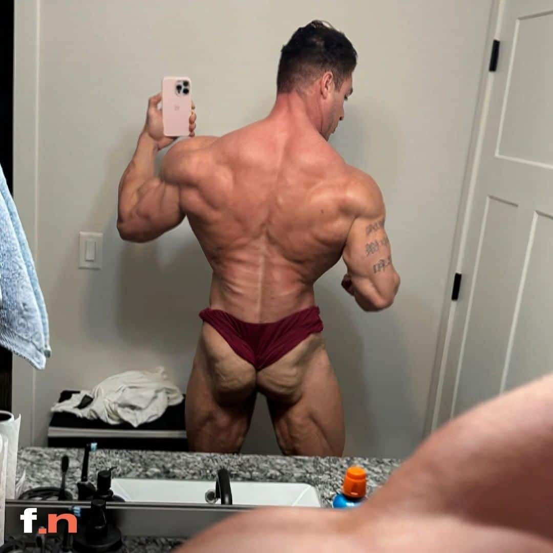 Caike Pro aparece com glúteo fibrando em preparação para Arnold Ohio