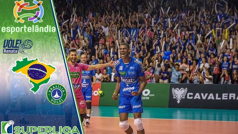 Vôlei Renata x Brasília – Dica, palpite e prognóstico – 22/01