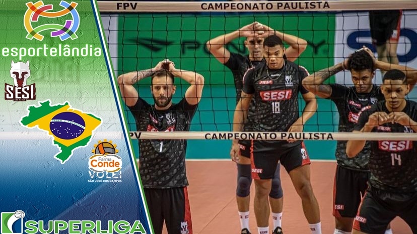 Sesi SP x Farma Conde São José – Dica, palpite e prognóstico – 30/01