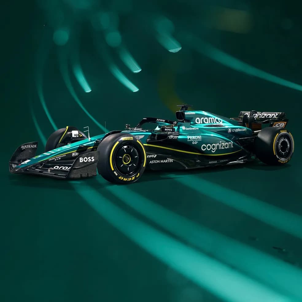 Fórmula 1: Aston Martin apresenta seu novo carro de 2023
