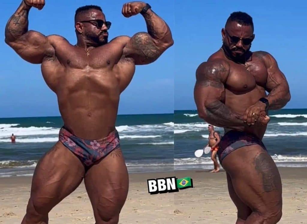 Lucas Coelho está gigante em off-season