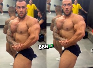 Marcelo Horse mostra shape musculoso em off-season