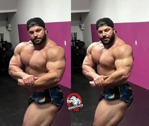 Leandro Peres mostra peitoral absurdo em atualização recente