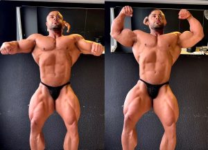 Eli Fibrado aparece com físico espetacular em off-season