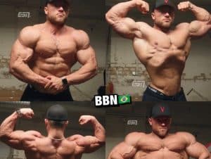 Urs Kalicinski mostra físico faltando cinco dias para competir