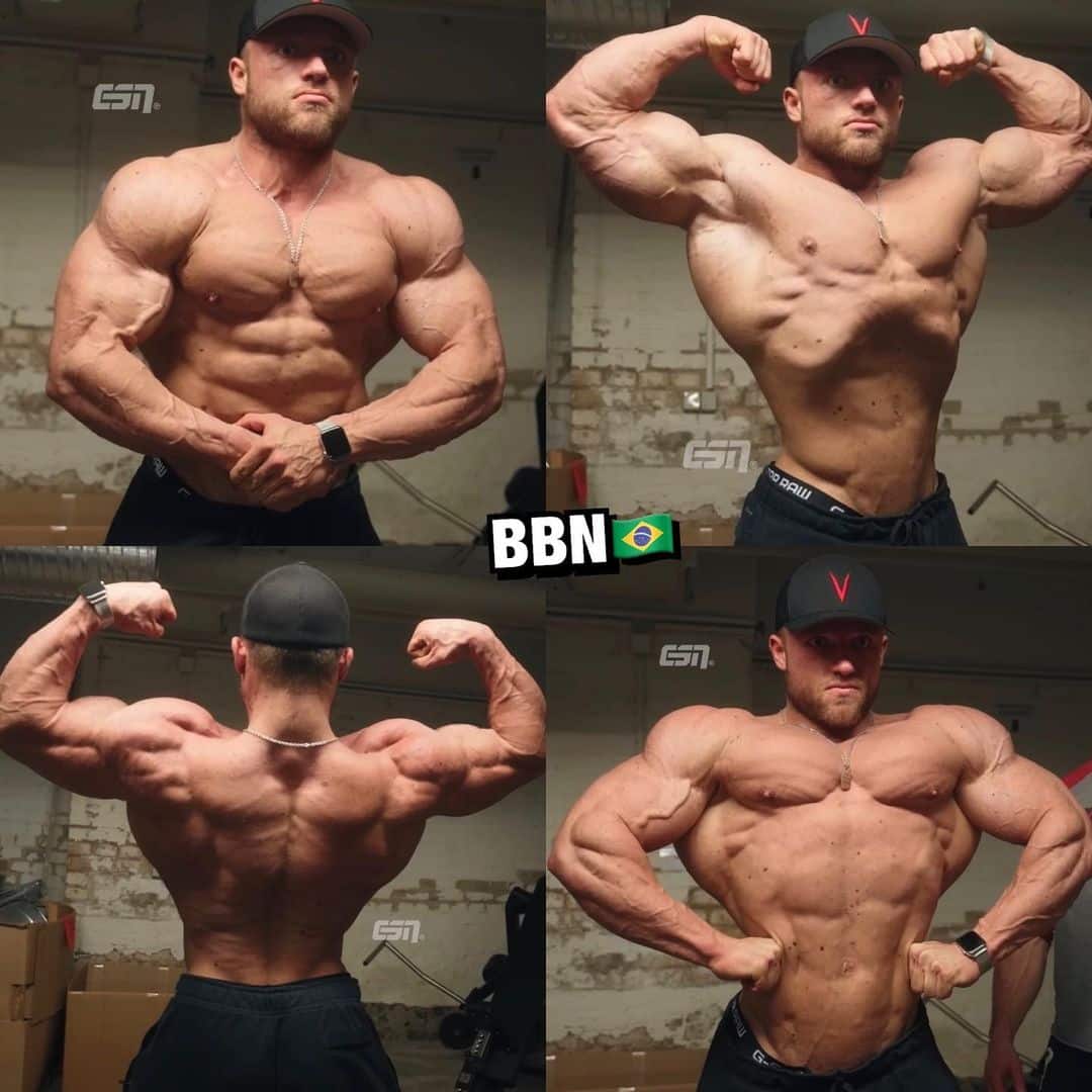 Urs Kalicinski mostra físico faltando cinco dias para competir