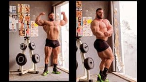 Leandro Peres aparece em pleno off-season com físico gigante