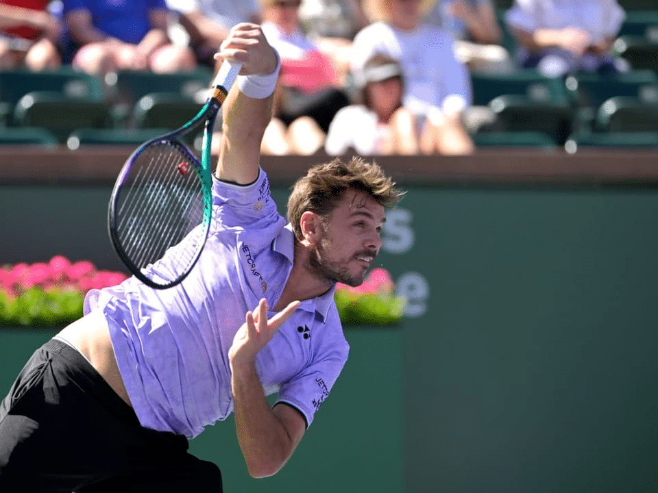 Stan Wawrinka ainda no páreo em Indian Wells