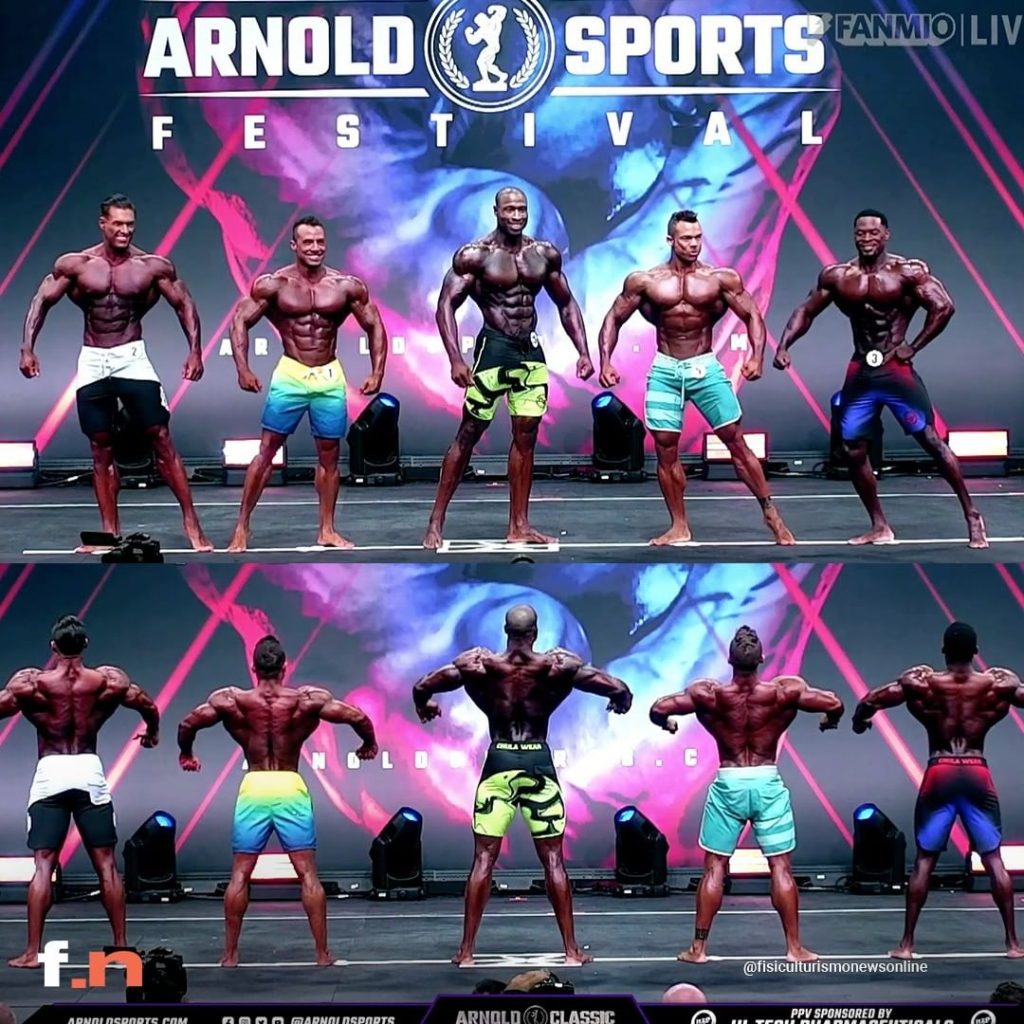 Men’s Physique Arnold Classic Ohio 2023 – Resultado completo