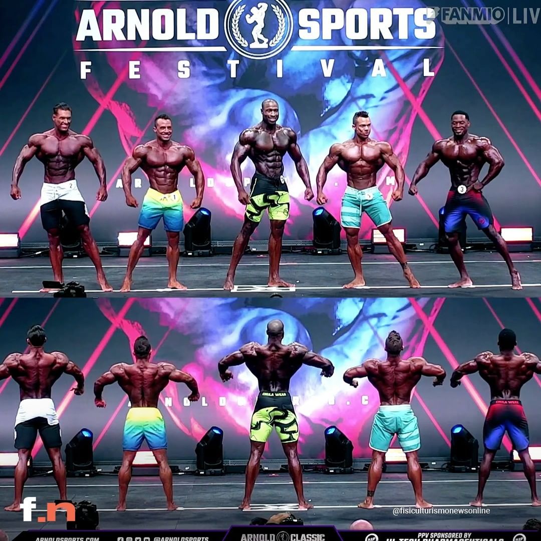 Men’s Physique Arnold Classic Ohio 2023 – Resultado completo