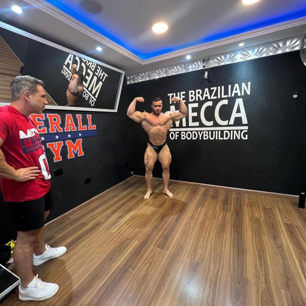 Fabio Junio pode estar começando preparação para competição