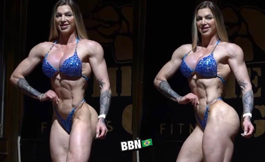 Ângela Borges mostra físico sensacional rumo ao Arnold Classic
