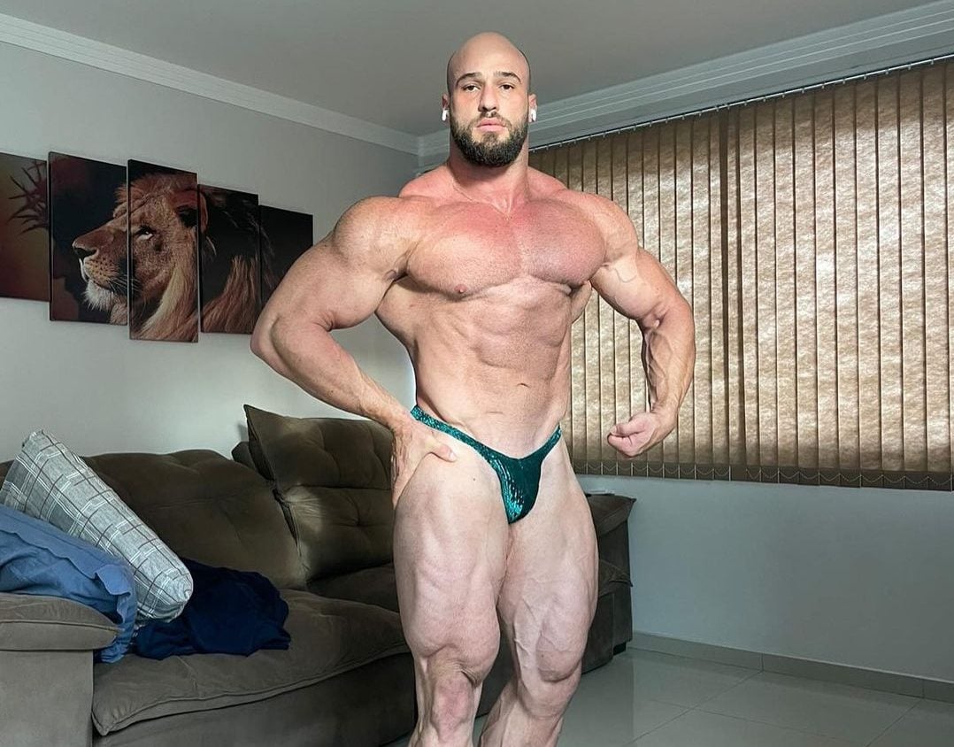 Alan Bonadiman está espetacular para competir em abril