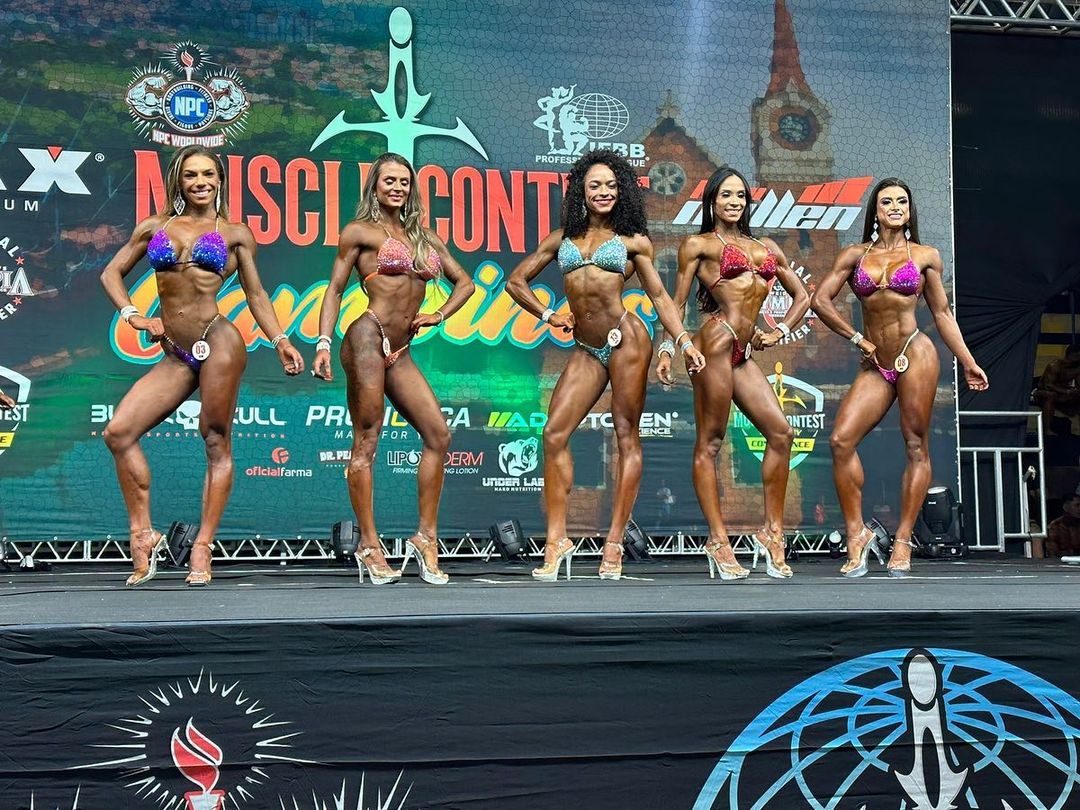 Scorecard da categoria Bikini Muscle Contest Campinas 2023 – Veja o resultado completo