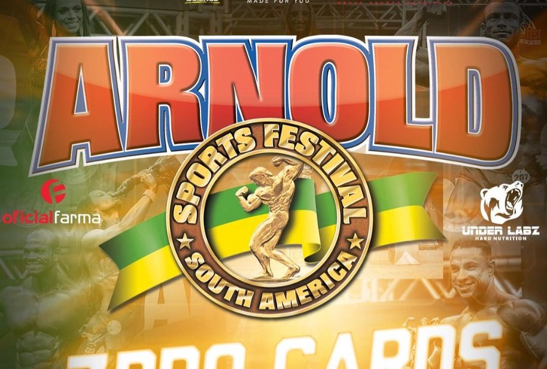 Bodybuilder Arnold South America 2023 – Nomes confirmados na disputa