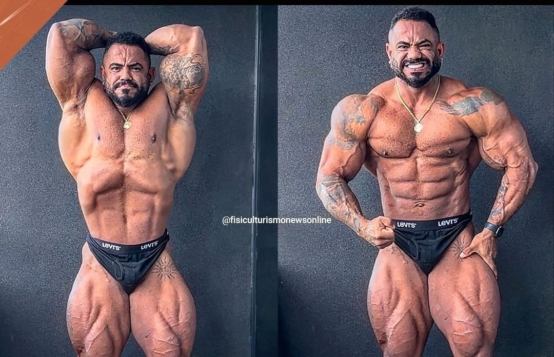 Lucas Coelho divulga fotos do seu físico atual antes de grande competição