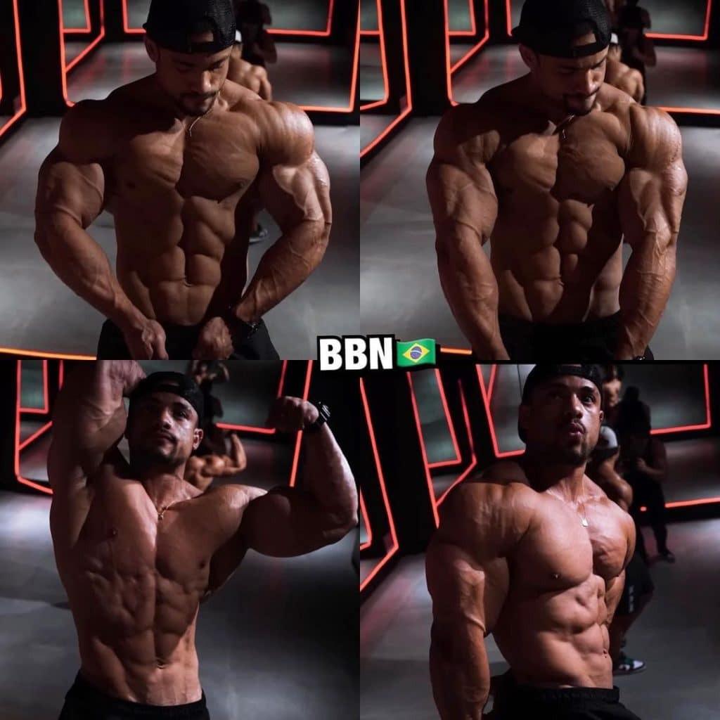 Fisiculturista Gnomo mostra físico para brigar pelo Pro Card em abril