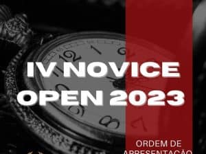 Novice Open 2023 conseguiu superar a edição de 2022