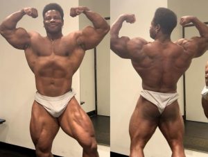 Breon Ansley mostra físico para a categoria 212