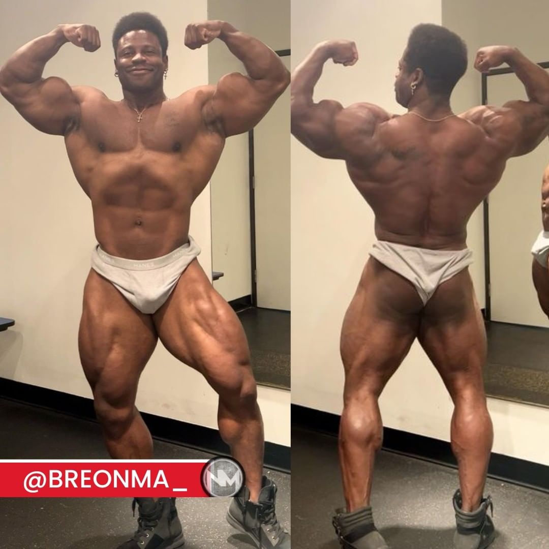Breon Ansley mostra físico para a categoria 212