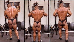 Lucas Coelho impressiona com glúteo fibrado pronto para competir