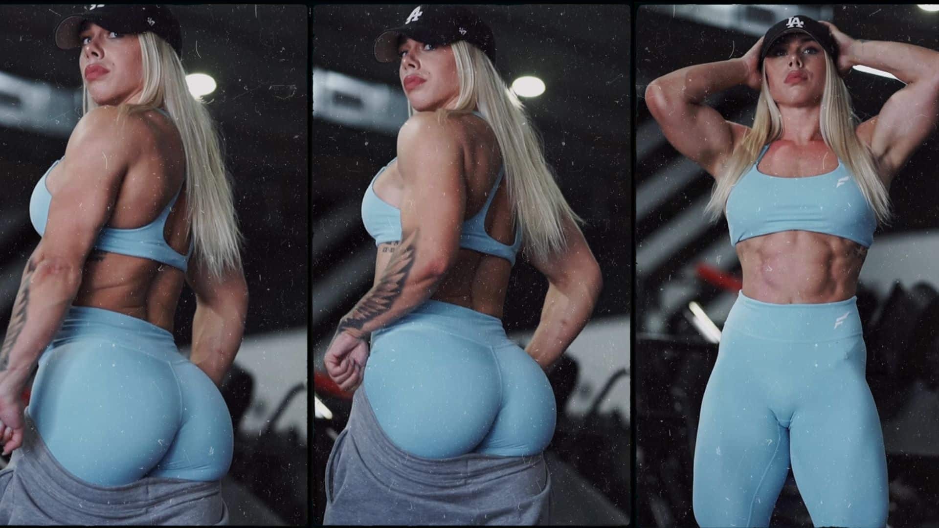Samantha Jerring mostra o shape atual em mudança de categoria