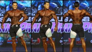 Brasileiro conquista vaga para o Mens Physique Los Angeles Pro 2023
