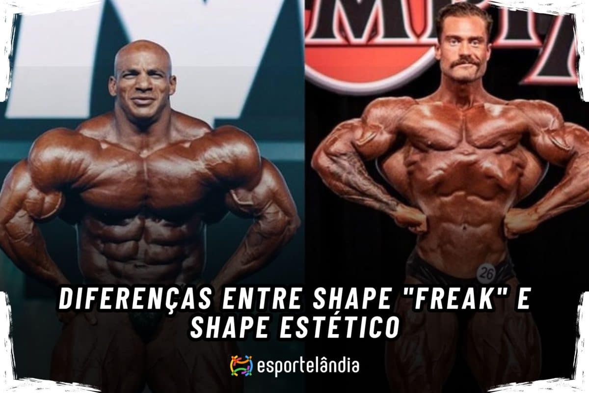 Diferenças entre shape “freak” e shape estético
