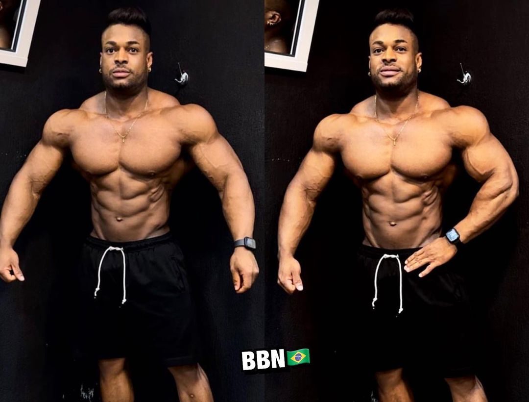 Vinicius Matheus mostra físico rumo ao Bahia Muscle Pro