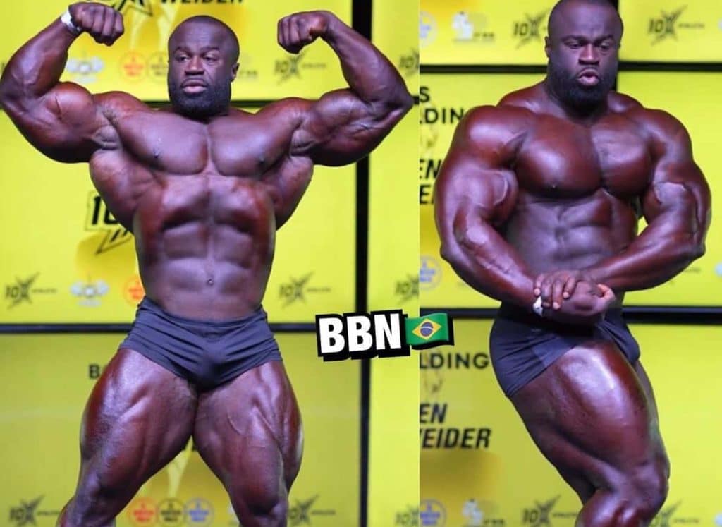 Samson Dauda faz guest posing impressionante