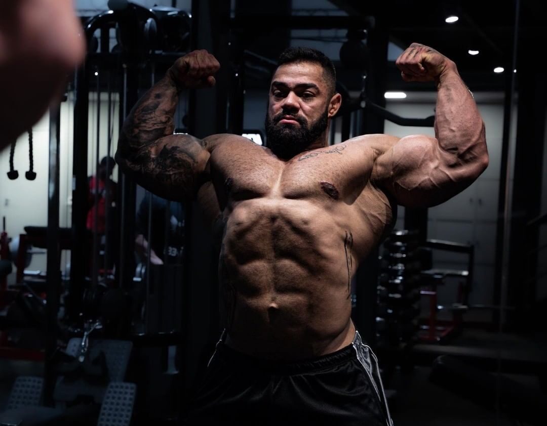 Bruno Santos mostra físico rumo ao seu primeiro Mr. Olympia