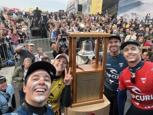 Com Filipe Toledo em terceiro, Ethan Ewing é campeão de Bells Beach