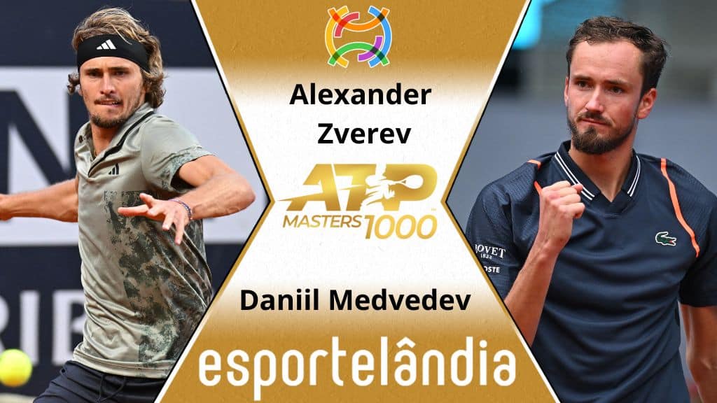 Alexander Zverev x Daniil Medvedev – Palpite e Prognóstico – 16/05