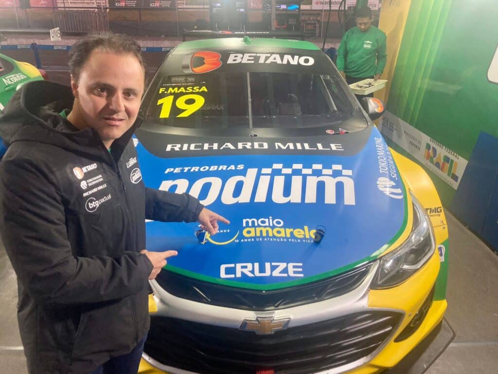 Felipe Massa terá novidade para prova da Stock Car; confira o detalhe especial do carro