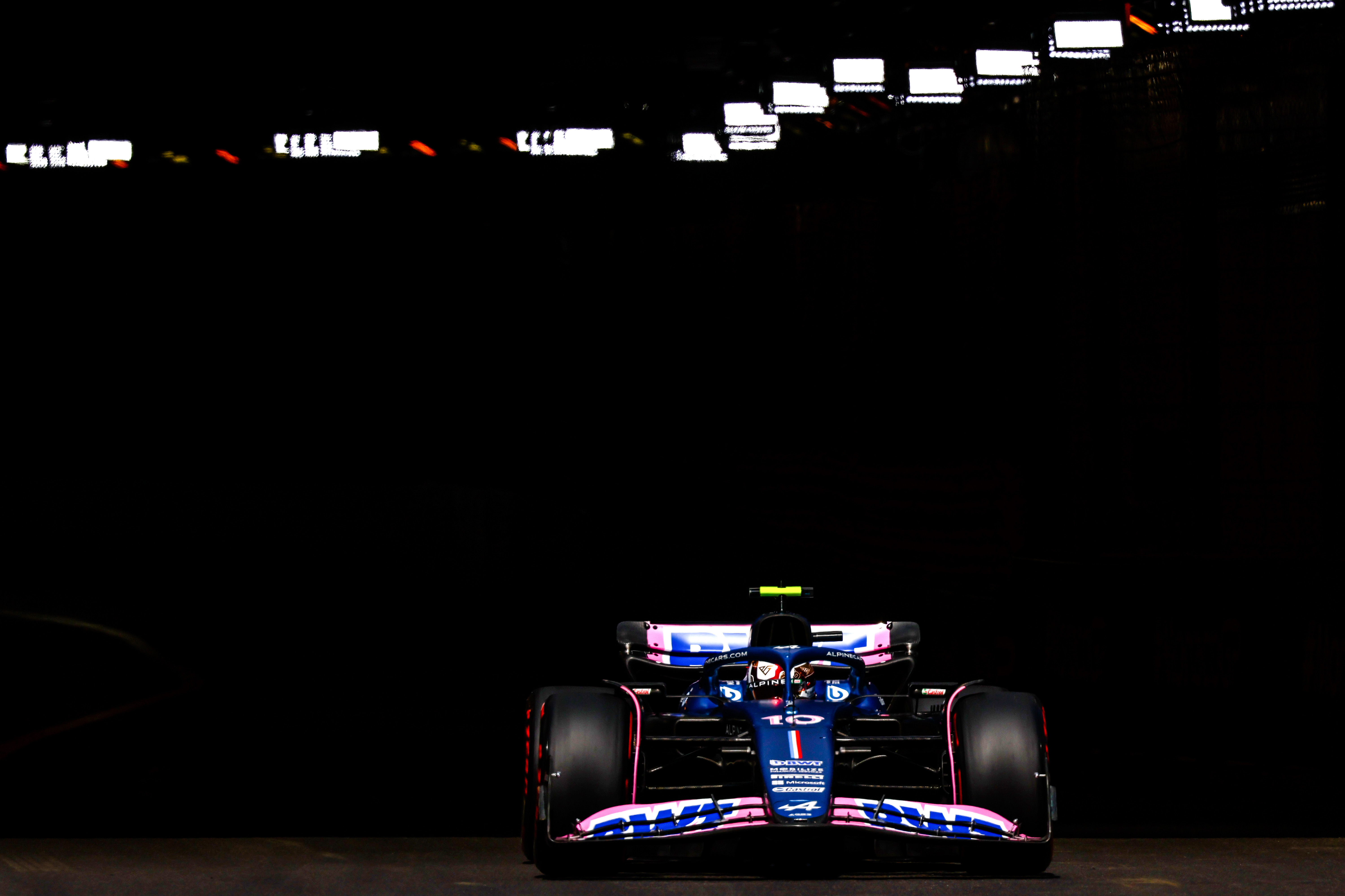 “O carro esteve bom durante todo o final de semana”, disse Gasly