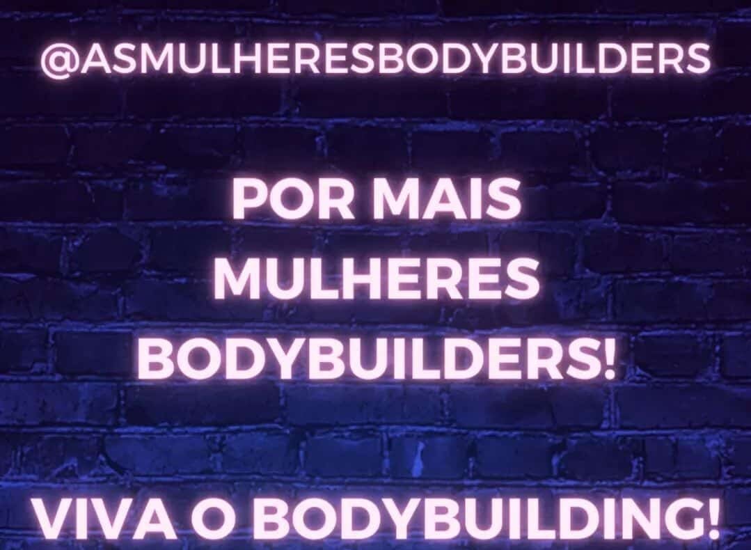 Gabi, dona da As Mulheres Bodybuilders, fala sobre visibilidade feminina no esporte