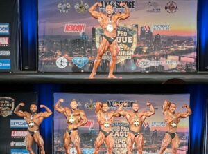 Categoria Classic Physique Pittsburgh Pro 2023 – Brasileiro se destaca positivamente