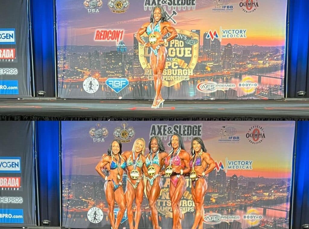 Categoria Figure Pittsburgh Pro 2023 – Classificação completa