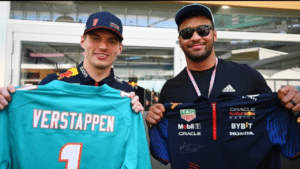 Miami Dolphins recebe pilotos da Fórmula 1 em grande estilo