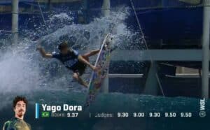 Yago Dora surpreende e conquista maior nota do Surf Ranch; assista