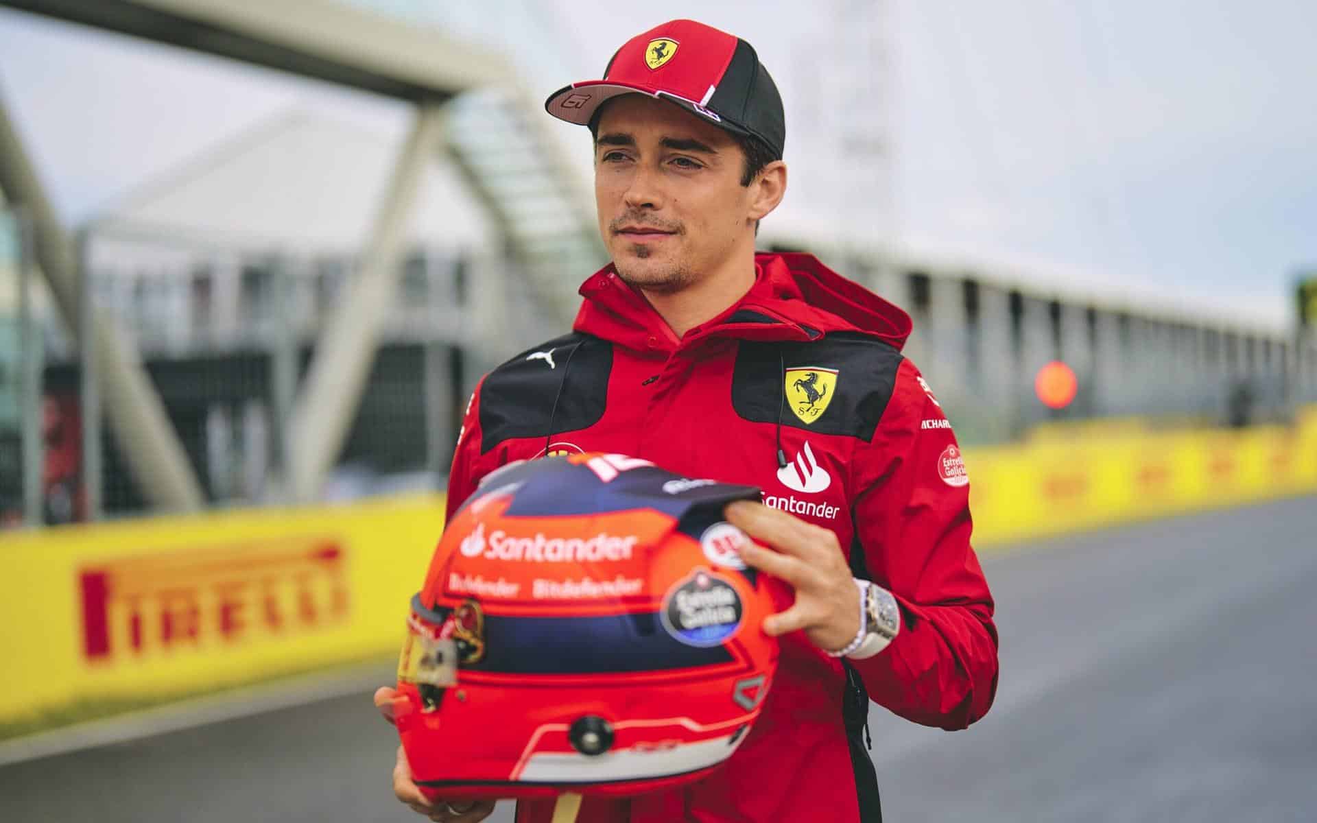 Leclerc recebe permissão para usar capacete em homenagem a Villeneuve